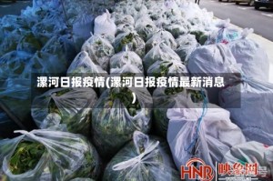 漯河日报疫情(漯河日报疫情最新消息)