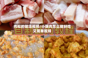 肉松的做法视频/小酥肉怎么做好吃又简单视频