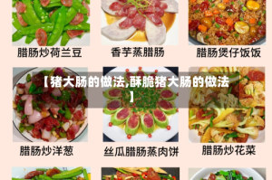 【猪大肠的做法,酥脆猪大肠的做法】