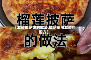 【发酵披萨饼的做法,披萨专用发酵料配方】