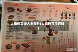 大排档菜谱大全图片(大排档百度百科)