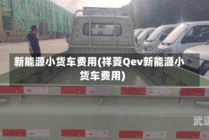 新能源小货车费用(祥菱Qev新能源小货车费用)