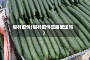 周村疫情(周村疫情蔬菜配送吗)