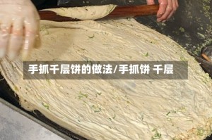 手抓千层饼的做法/手抓饼 千层