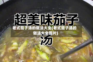 老式茄子汤的做法大全(老式茄子汤的做法大全图片)