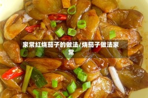 家常红烧茄子的做法/烧茄子做法家常