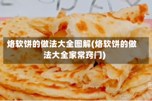 烙软饼的做法大全图解(烙软饼的做法大全家常窍门)