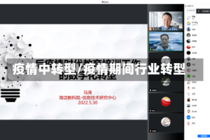 疫情中转型/疫情期间行业转型