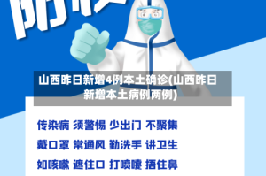 山西昨日新增4例本土确诊(山西昨日新增本土病例两例)