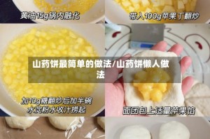山药饼最简单的做法/山药饼懒人做法