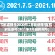 石家庄限号2023年2月最新限号(石家庄限号2021年2月最新限号)
