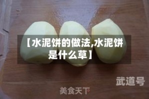 【水泥饼的做法,水泥饼是什么草】