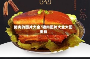 猪肉的图片大全/猪肉图片大全大图 美食