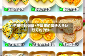 千屋饼的做法/千层饼的做法大全比较好吃的饼