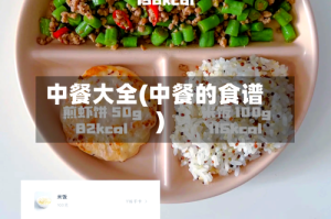 中餐大全(中餐的食谱)