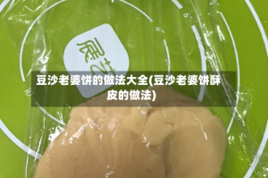 豆沙老婆饼的做法大全(豆沙老婆饼酥皮的做法)