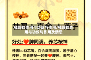 桂圆的作用与功效与作用/桂圆的作用与功效与作用及禁忌