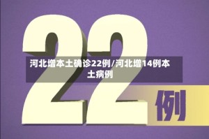 河北增本土确诊22例/河北增14例本土病例
