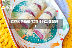 红豆沙的功效(红豆沙的功效禁忌)
