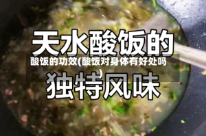 酸饭的功效(酸饭对身体有好处吗)