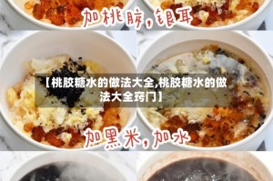 【桃胶糖水的做法大全,桃胶糖水的做法大全窍门】