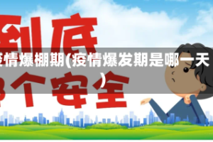 疫情爆棚期(疫情爆发期是哪一天)