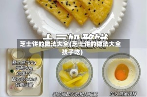 芝士饼的做法大全(芝士饼的做法大全孩子吃)