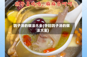 鸽子汤的做法大全(孕妇鸽子汤的做法大全)