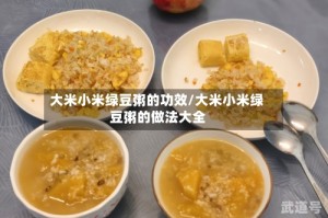 大米小米绿豆粥的功效/大米小米绿豆粥的做法大全