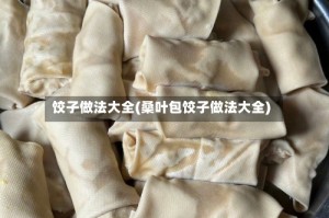 饺子做法大全(桑叶包饺子做法大全)