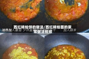 西红柿烩饼的做法/西红柿烩面的家常做法视频