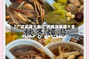 【广式菜谱大全,广式炖汤菜谱大全】
