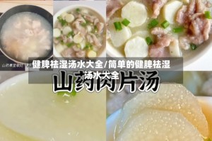 健脾祛湿汤水大全/简单的健脾祛湿汤水大全