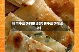 猪肉千层饼的做法(肉的千层饼怎么做)