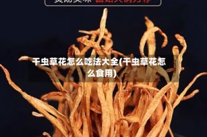 干虫草花怎么吃法大全(干虫草花怎么食用)