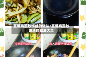 豆芽鸡蛋炒饼丝的做法/豆芽鸡蛋炒饼丝的做法大全
