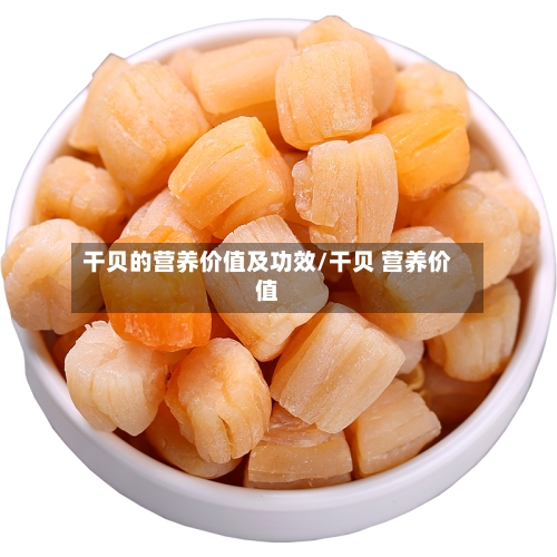 干贝的营养价值及功效/干贝 营养价值-第1张图片